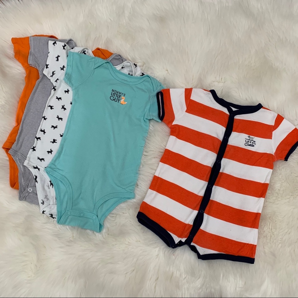 Bundle onesie & one Piece Romper for baby boy